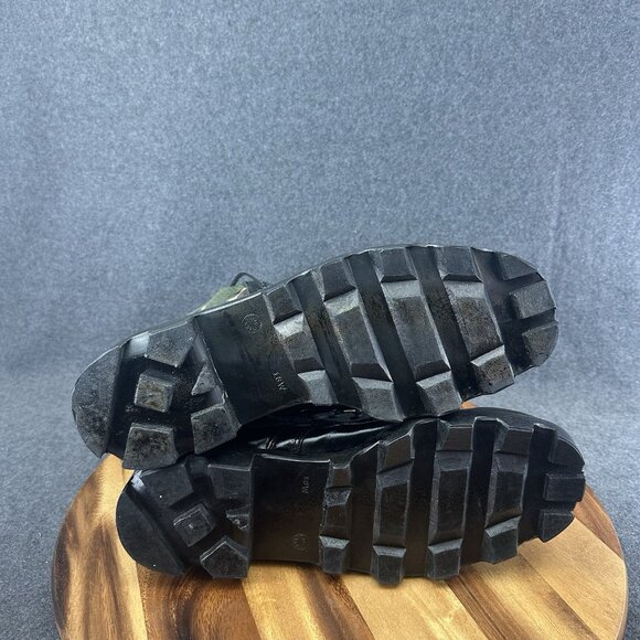 Vintage Jungle Boots Men's 13W Duck Hunter Camo Combat Lace Up Military Boots - Picture 11 of 13